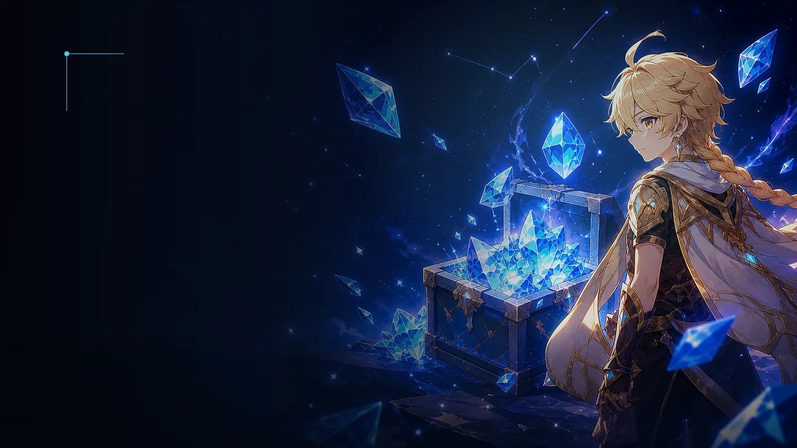 Dark fantasy city landscape with luminous crystal atmosphere