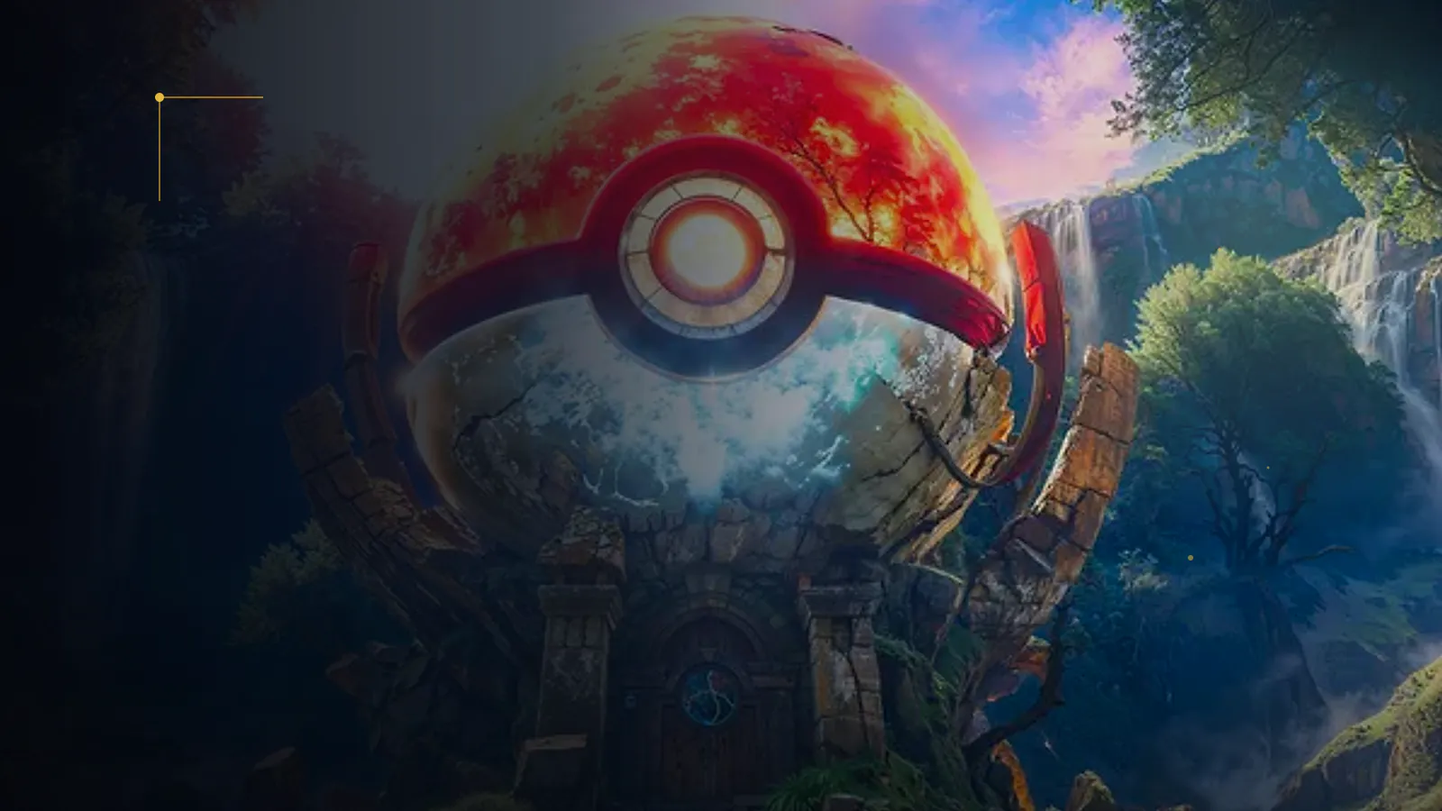 Cinematic Pokémon GO PokéCoins artwork for a ZOXERO editorial guide